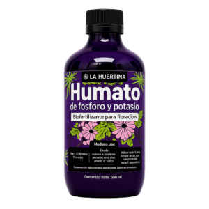 Humato de fósforo y potasio (biofertilizante para la floración) 1/2 L